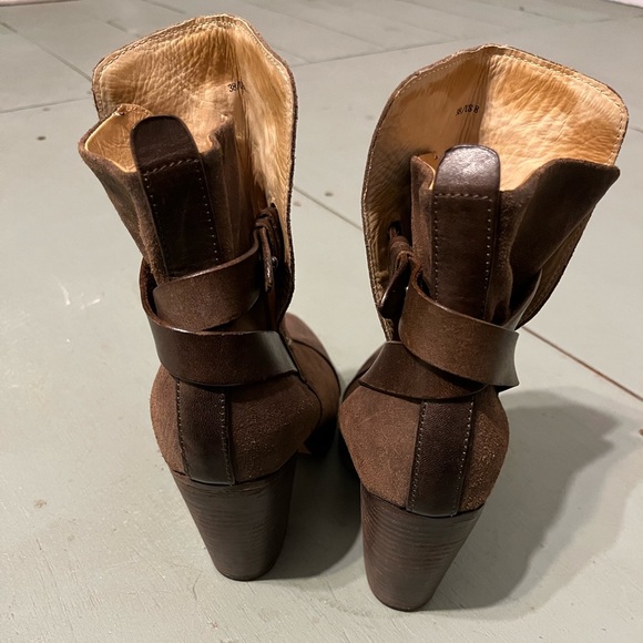 Rag & Bone Leather Ankle Moto Boots - Picture 3 of 4